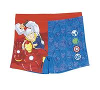Marvel Avengers Short de Bain pour Garçon, Maillot de Bain, Boxer de Bain Garçon, Séchage Rapide, Conception Avengers, Taille 6 Ans - Bleu