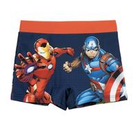 Marvel Avengers Short de Bain pour Garçon, Motifs Iron Man, Captain America, Hulk et Thor Maillot de Bain, Tailles 4 à 12 Ans (FR/ES, Âge, 4 Ans, Taille Normale, Multicolore)