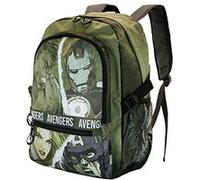 Avengers Shout-Sac à Dos Fight HS Fan, Vert Militaire