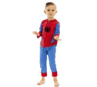 Marvel Avengers Spider-Man Combinaison de cosplay zippe pour tout-petits garons 3T