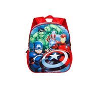 Marvel Avengers Superpower-Sac à dos 3D Petit, Rouge