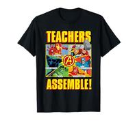 Marvel Avengers Teachers Assemble! First Day Back to School T-Shirt