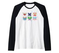 Marvel Avengers Team Coquette Style Cute Fashion Bows Manche Raglan
