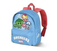 Marvel Avengers Team-Sac à dos Préscolaire Joy, Bleu, 22 x 27 cm, Capacité 5 L