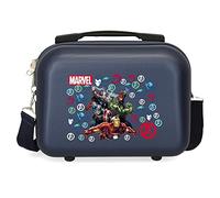 Marvel Avengers Team Trousse de toilette adaptable avec bandoulière Bleu 29 x 21 x 15 cm rigide ABS 9,14 l