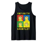 Marvel Avengers The Infinity Gauntlet Colorful Panels Retro Débardeur