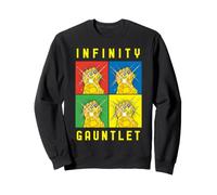 Marvel Avengers The Infinity Gauntlet Colorful Panels Retro Sweatshirt