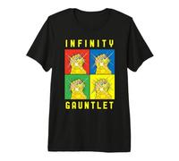 Marvel Avengers The Infinity Gauntlet Colorful Panels Retro T-Shirt Haut de Gamme