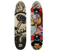 Marvel Avengers Thor Skateboard en Bois, 61 cm, antidérapant, léger et Stable, 20-50 kg (Marvel Avengers Thor)