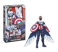 MARVEL AVENGERS - Titan Hero Series - Figurine Captain America de 30 cm avec des ailes - pour enfants à partir de 4 ans