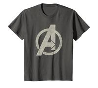 Marvel Avengers Vintage A T-Shirt, Enfant, Asphalte, 2 Ans
