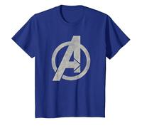 Marvel Avengers Vintage A T-Shirt, Enfant, Bleu Royal, 4 Ans