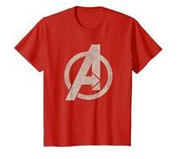 Marvel Avengers Vintage A T-Shirt, Enfant, Rouge, 6 Ans
