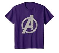 Marvel Avengers Vintage A T-Shirt, Enfant, Violet, 2 Ans