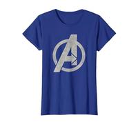 Marvel Avengers Vintage A T-Shirt, Femme, Bleu Royal, XXL
