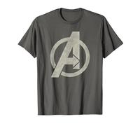 Marvel Avengers Vintage A T-Shirt, Homme, Asphalte, 5XL