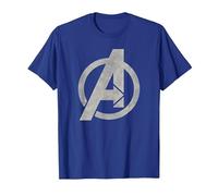 Marvel Avengers Vintage A T-Shirt, Homme, Bleu Royal, L