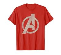 Marvel Avengers Vintage A T-Shirt, Homme, Rouge, M