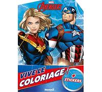 Marvel Avengers - Vive le coloriage ! - Livre de coloriage avec stickers - Dès 4 ans