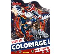 Marvel Avengers - Vive le coloriage ! - Livre de coloriage avec stickers - Dès 4 ans