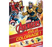 Marvel Avengers - Vive le coloriage ! (Thanos et Avengers) - Collectif - Hemma - broché - Document jeunesse