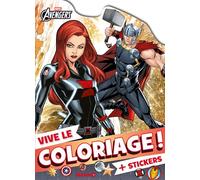 Marvel Avengers - Vive le coloriage ! (Visuel Y) T74 (prov) - Collectif - Hemma - broché - Document jeunesse