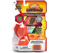 Marvel Battleworld : Treachery at Twilight Pack de Jeu d'aventure à Collectionner avec Spider-Island Groot (Pierres Thanostone réutilisables) - Idéal pour Les Enfants de 6 Ans et Plus