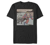 Marvel Big & Tall Classic Ant Electronic Men's Tops Short Sleeve Tee Shirt, Black, 3X-Large