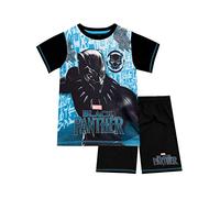 Marvel Black Panther - Ensemble De Pyjamas - Garçon - Noir - 9-10 Ans