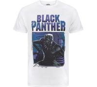 Marvel - T-shirt Black Panther - Homme (XL) (Blanc) - UTNS4427 Blanc G