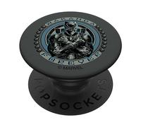 Marvel Black Panther T'Challa Emblem Wakanda Forever PopSockets PopGrip Interchangeable