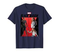 Marvel Black Widow Comic Panels T-Shirt