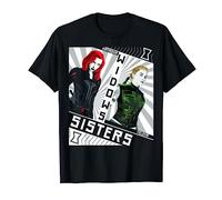 Marvel Black Widow Natasha Yelena Widows Sisters T-Shirt