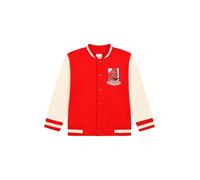 Marvel Blouson aviateur Spiderman Varsity pour garçons style baseball Avengers pour enfants, Rouge, 6-7 ans