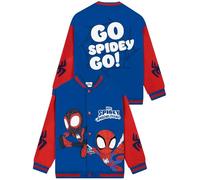 Marvel Blouson Garçon Spidey Et Ses Amis, Blouson Bombardier Spider-Man, Veste Enfant Garcon, Bleu 6-7 ans