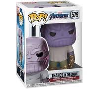 Funko Pop! Marvel: Endgame - Casual Thanos with Gauntlet - Avengers - Figurine en Vinyle à Collectionner - Idée de Cadeau - Produits Officiels - Jouets pour Les Enfants et Adultes - Movies Fans