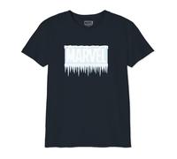 Marvel BOMARCOTS182 T-Shirt, Navy, 8 Ans Garçon