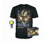 Marvel - Booble Head Pop N° 480 - Rescue Blacklight + T-Shirt (M)