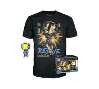 Marvel - Booble Head Pop N° 480 - Rescue Blacklight + T-Shirt (S)