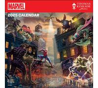Marvel By Thomas Kinkade Studios 2025 Wall Calendar