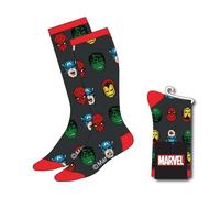 Marvel Chaussettes Avengers Faces Multicolore Mixte Taille 38-45