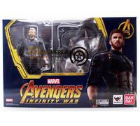 Bandai Marvel Infinity War SH Figuarts CAPTAIN AMERICA & TAMASHII EFFECT EXP