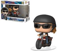 Marvel Capitaine Marvel Funko Pop Manèges Vinyle Figurine Carol Danvers Sur Moto