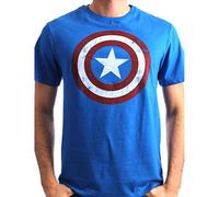 Marvel Capt America Shield Logo Cobalt M