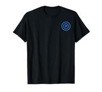 Marvel Captain America Avengers Shield Badge Graphic T-Shirt