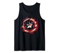 Marvel Captain America Avengers Shield Flag Débardeur