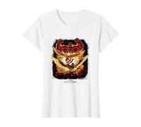 Marvel Captain America: Brave New World Heroes VS Red Hulk T-Shirt, Femme, Blanc, L