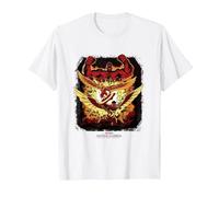 Marvel Captain America: Brave New World Heroes VS Red Hulk T-Shirt, Homme, Blanc, S