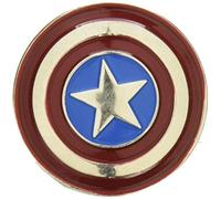 Marvel Captain America Colored Pewter Lapel Pin