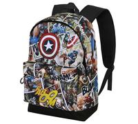 Sac à dos HS FAN 2.2 - Marvel Captain America Comic - Multicolore - Taille Unique Multicolore G